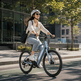 Best versatile Blutron commuter electric bike - Sleek modern design ideal for scenic coastal commutes and comfortable daily leisure rides