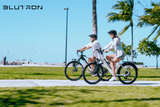 Premium versatile Blutron electric bike - Overall view of the high-performance ebike with core features including durable frame, powerful motor and long-range battery for multi-scene riding