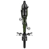 Blutron SCG5 Cargo Electric Bike (500W Motor / 90km Battery Range / 32km/h Top Speed) - Olive Green - image 10