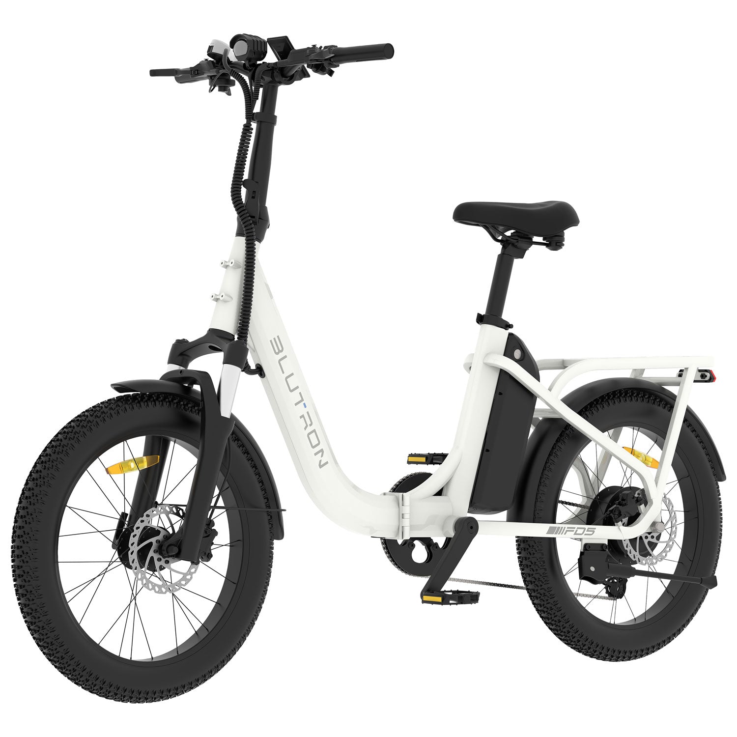 Blutron FD5 Foldable Step-Through Electric City Bike (500W Motor / Up to 75km Battery Range / 32km/h Top Speed) - image 1