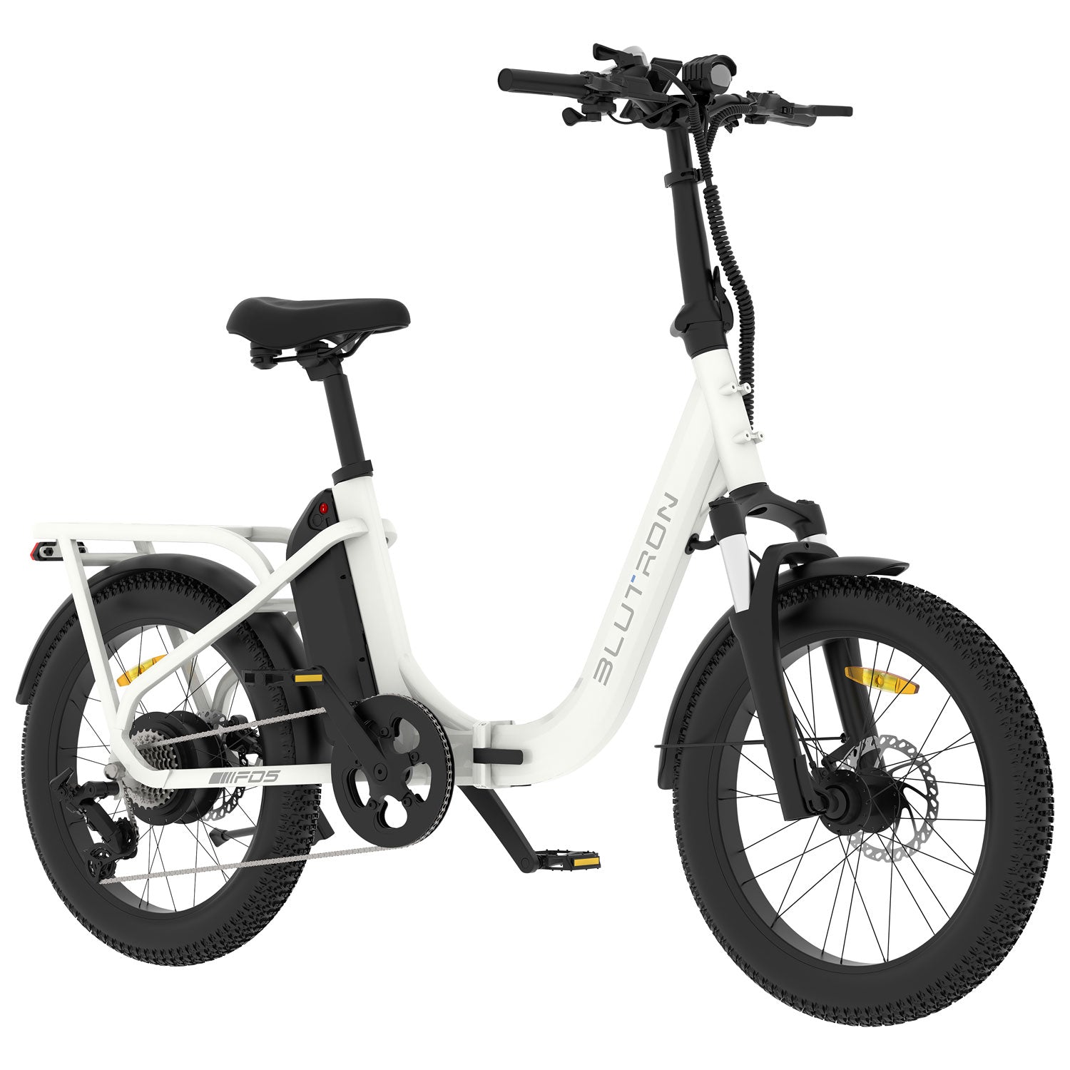Blutron FD5 Foldable Step-Through Electric City Bike (500W Motor / Up to 75km Battery Range / 32km/h Top Speed) - image 2