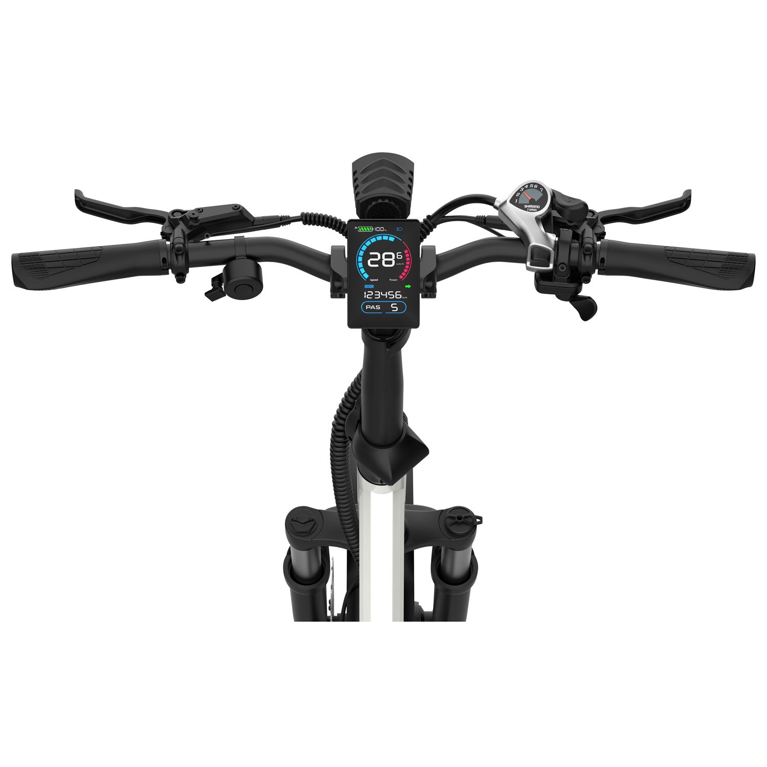Blutron FD5 Foldable Step-Through Electric City Bike (500W Motor / Up to 75km Battery Range / 32km/h Top Speed) - image 11