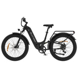 Blutron SF5 Electric Fat Tire Bike (500W Motor / Up to 95km Battery Range / 32km/h Top Speed) - Matte Black - image 1