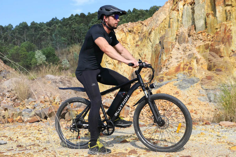 Blutron Mountain Ebike Series: Built for off-road durability & agile terrain handling, ideal for outdoor adventurers and trail riders.