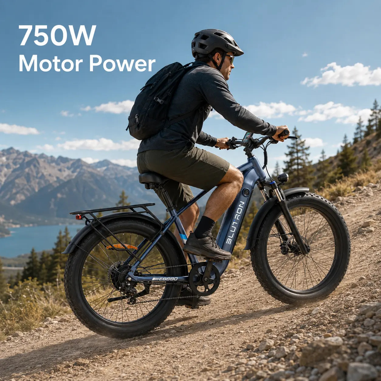 Blutron EB880 Fat Tire Ebike