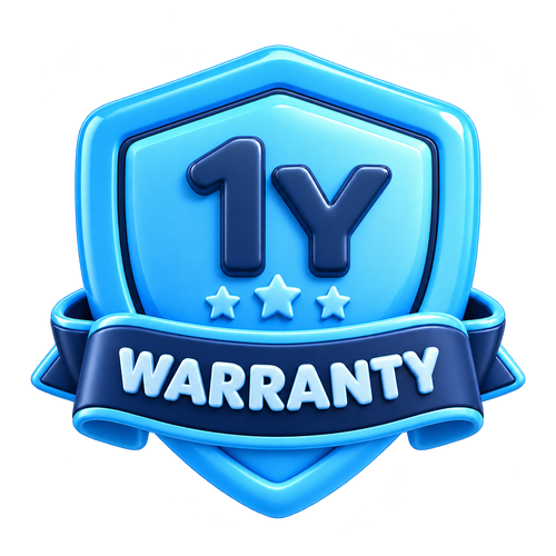 1-Year Warranty